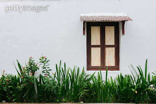 Closed Window Of House - gettyimageskorea